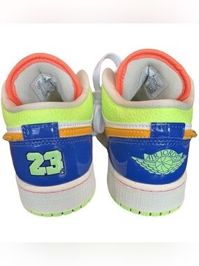 Air Jordan 1 Low GS “Hoops” Multicolor Size 5Y (fits women’s 6.5)